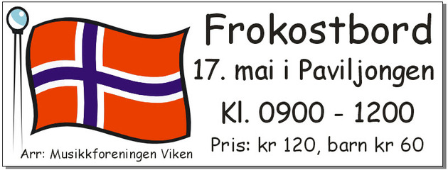 Frokost 17. mai 2013