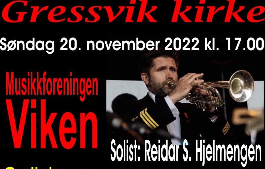 Kirkekonsert 20.11.22 - annonse